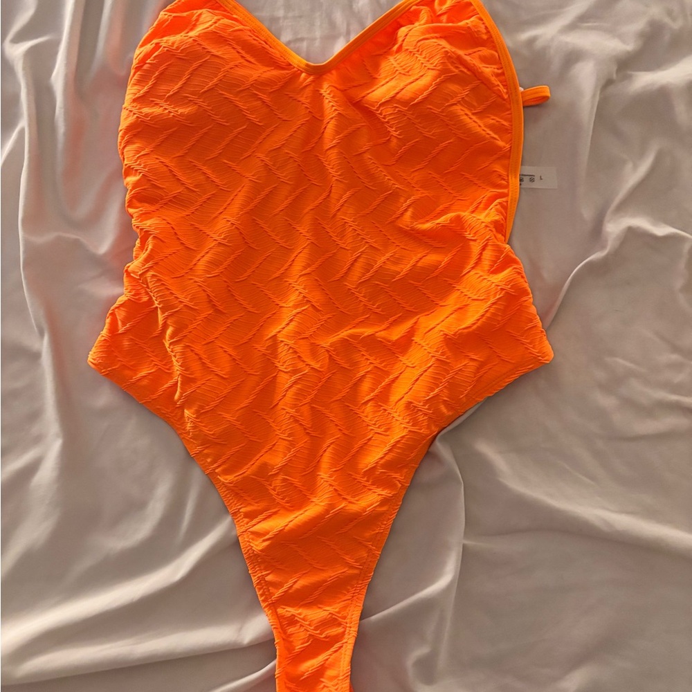 Bold Orange Women's One Piece Swimsuit